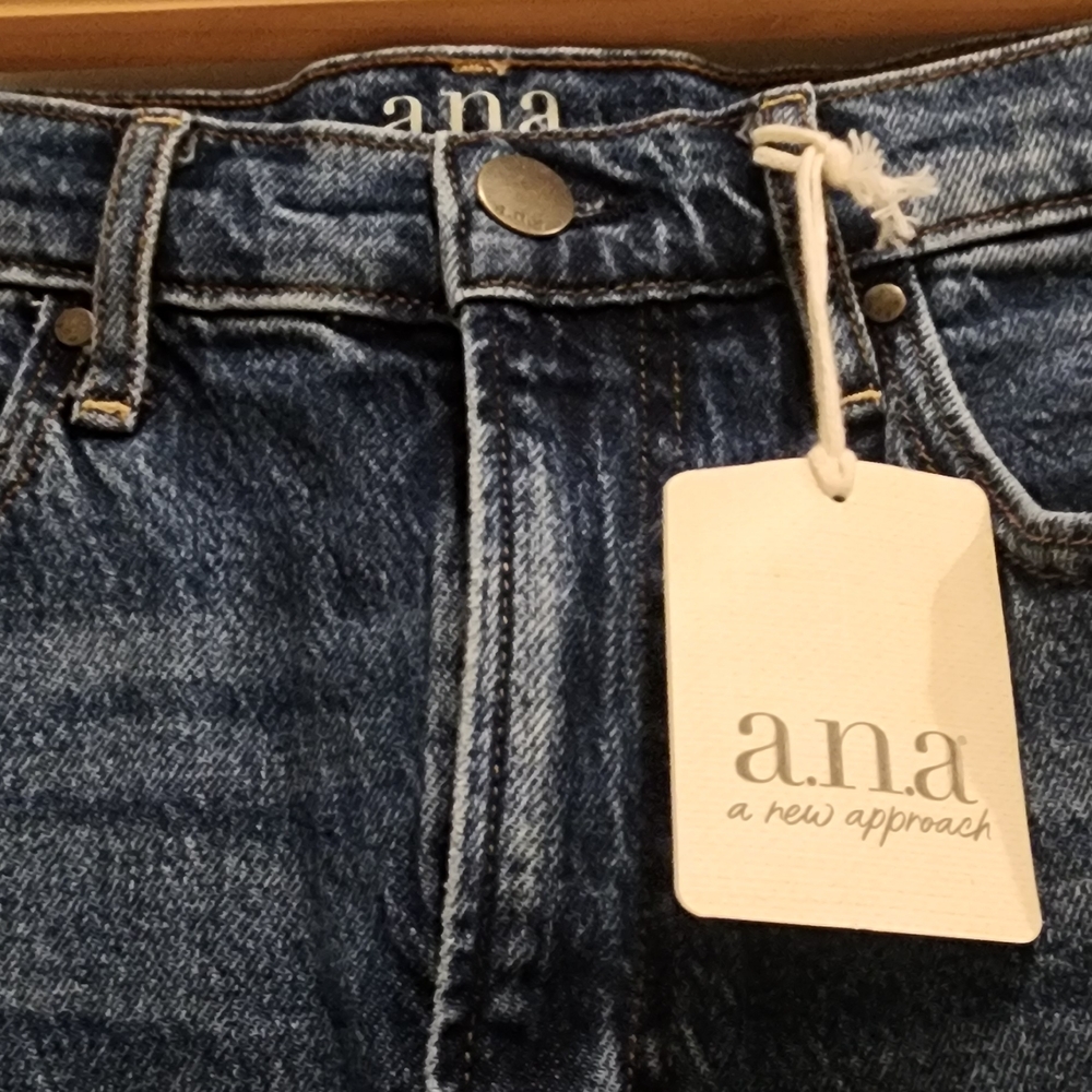 a.n.a Denim High Rise Skirt.